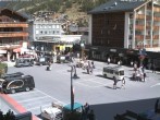 Archived image Webcam Zermatt Railway station 13:00