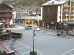 Archiv Foto Webcam Zermatt Bahnhofplatz 07:00