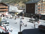 Archiv Foto Webcam Zermatt Bahnhofplatz 13:00