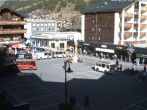 Archiv Foto Webcam Zermatt Bahnhofplatz 15:00