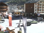 Archiv Foto Webcam Zermatt Bahnhofplatz 09:00