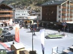 Archiv Foto Webcam Zermatt Bahnhofplatz 11:00