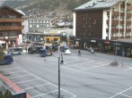 Archiv Foto Webcam Zermatt Bahnhofplatz 07:00