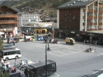 Archiv Foto Webcam Zermatt Bahnhofplatz 11:00