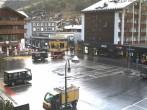 Archiv Foto Webcam Zermatt Bahnhofplatz 07:00
