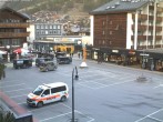Archiv Foto Webcam Zermatt Bahnhofplatz 08:00