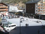 Archiv Foto Webcam Zermatt Bahnhofplatz 13:00
