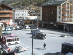 Archiv Foto Webcam Zermatt Bahnhofplatz 11:00