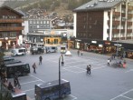 Archiv Foto Webcam Zermatt Bahnhofplatz 17:00