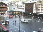Archiv Foto Webcam Zermatt Bahnhofplatz 06:00