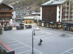 Archiv Foto Webcam Zermatt Bahnhofplatz 07:00