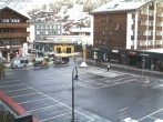 Archived image Webcam Zermatt Railway station 07:00