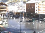 Archived image Webcam Zermatt Railway station 09:00