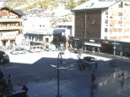 Archived image Webcam Zermatt Railway station 13:00