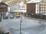 Archiv Foto Webcam Zermatt Bahnhofplatz 08:00