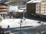 Archiv Foto Webcam Zermatt Bahnhofplatz 10:00