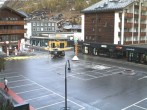 Archiv Foto Webcam Zermatt Bahnhofplatz 07:00