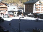 Archiv Foto Webcam Zermatt Bahnhofplatz 13:00