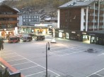 Archiv Foto Webcam Zermatt Bahnhofplatz 06:00