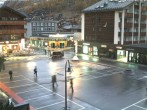 Archiv Foto Webcam Zermatt Bahnhofplatz 06:00
