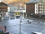 Archiv Foto Webcam Zermatt Bahnhofplatz 07:00