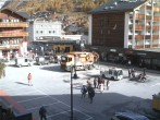 Archiv Foto Webcam Zermatt Bahnhofplatz 11:00
