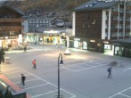 Archiv Foto Webcam Zermatt Bahnhofplatz 06:00