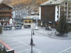 Archiv Foto Webcam Zermatt Bahnhofplatz 07:00