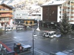 Archived image Webcam Zermatt Railway station 11:00