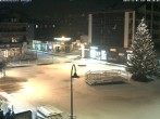 Archived image Webcam Zermatt Railway station 23:00