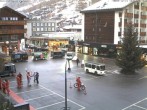 Archiv Foto Webcam Zermatt Bahnhofplatz 07:00