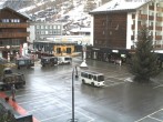 Archiv Foto Webcam Zermatt Bahnhofplatz 09:00