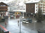 Archiv Foto Webcam Zermatt Bahnhofplatz 11:00