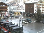 Archiv Foto Webcam Zermatt Bahnhofplatz 13:00