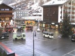 Archiv Foto Webcam Zermatt Bahnhofplatz 15:00