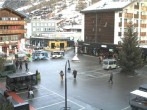 Archiv Foto Webcam Zermatt Bahnhofplatz 13:00