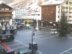 Archiv Foto Webcam Zermatt Bahnhofplatz 09:00