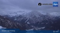 Archiv Foto Webcam Panoramablick von der Bergstation in Oberjoch 04:00
