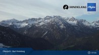 Archiv Foto Webcam Panoramablick von der Bergstation in Oberjoch 02:00