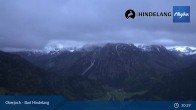 Archived image Webcam Panoramic view of the mountain station Oberjoch 04:00