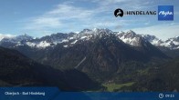 Archiv Foto Webcam Panoramablick von der Bergstation in Oberjoch 09:00