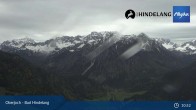 Archiv Foto Webcam Panoramablick von der Bergstation in Oberjoch 10:00