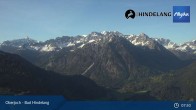 Archiv Foto Webcam Panoramablick von der Bergstation in Oberjoch 07:00