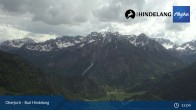Archived image Webcam Panoramic view of the mountain station Oberjoch 14:00