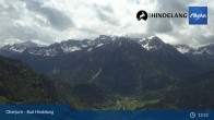 Archived image Webcam Panoramic view of the mountain station Oberjoch 12:00
