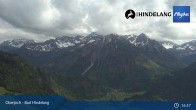 Archived image Webcam Panoramic view of the mountain station Oberjoch 16:00
