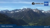 Archiv Foto Webcam Panoramablick von der Bergstation in Oberjoch 09:00