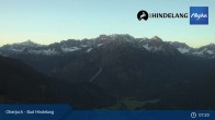 Archived image Webcam Panoramic view of the mountain station Oberjoch 06:00