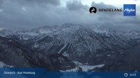 Archiv Foto Webcam Panoramablick von der Bergstation in Oberjoch 04:00