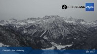 Archiv Foto Webcam Panoramablick von der Bergstation in Oberjoch 12:00